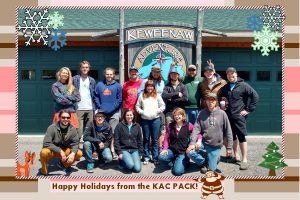 Staff's 2017 Holiday Card -- our biggest "KAC PACK" to date (both in quantity & quality)!
