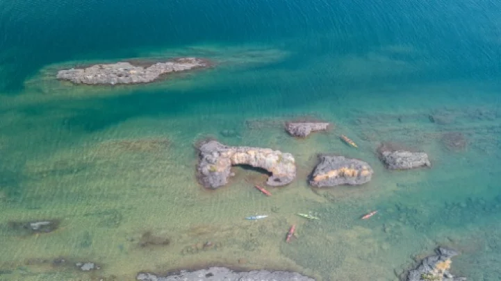 Sea Kayaking Lake Superior: Copper Harbor Kayak Tours