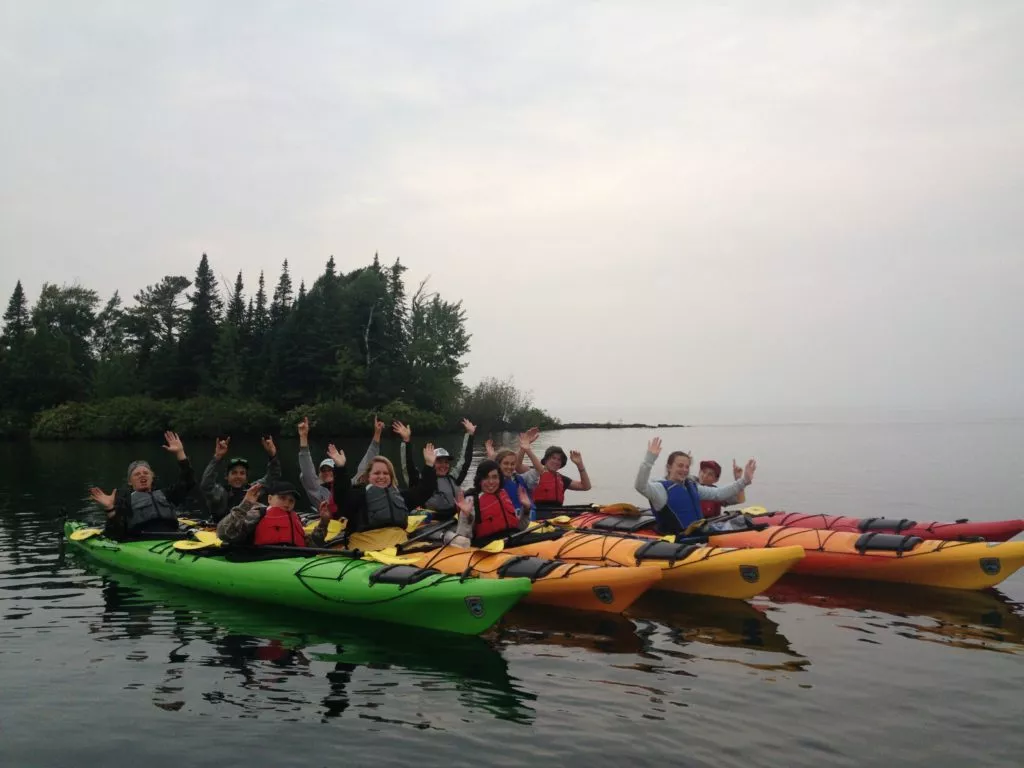 Sea Kayaking in Copper Harbor